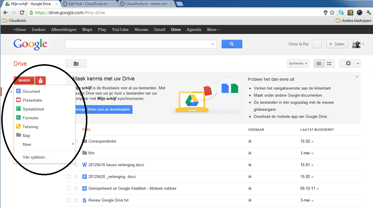 Cara membuat link google drive