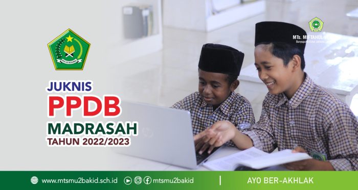Juknis PPDB Madrasah Tahun Pelajaran 2024
