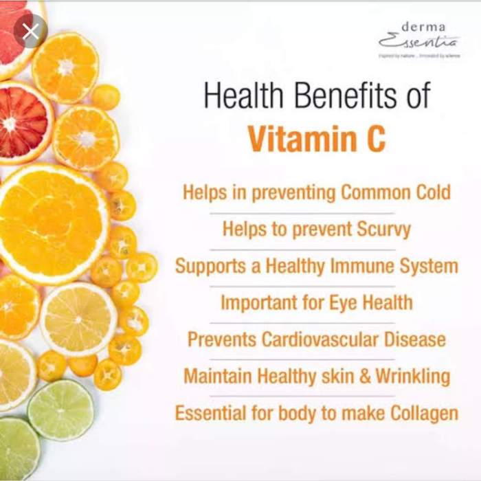 Manfaat vitamin c