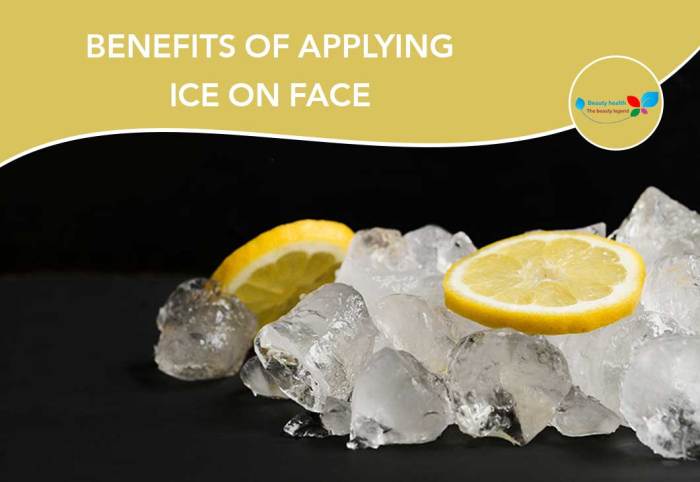 Manfaat es batu untuk wajah